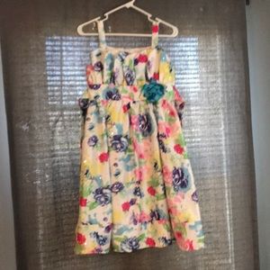 Girls floral dress